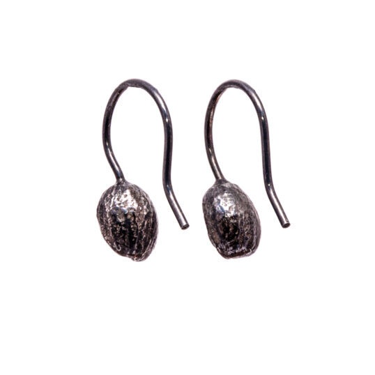 Coffee Bean Earrings Oxidised