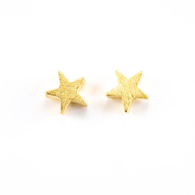 Gold Stars Earrings