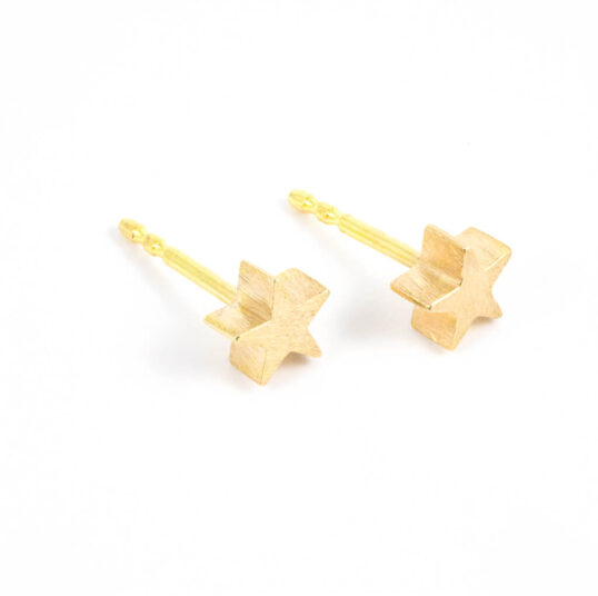 Gold Stars Earrings