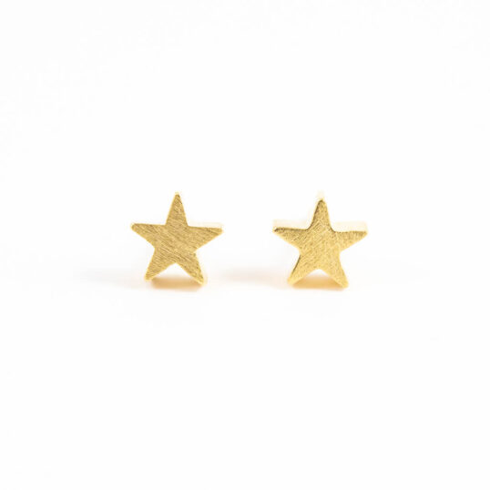 Gold Stars Earrings