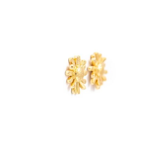 Gold Daisy Earrings