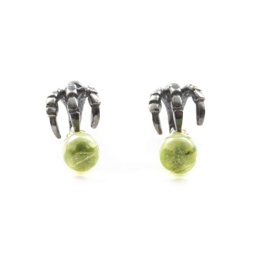 Ravenclaw Earring with Peridot