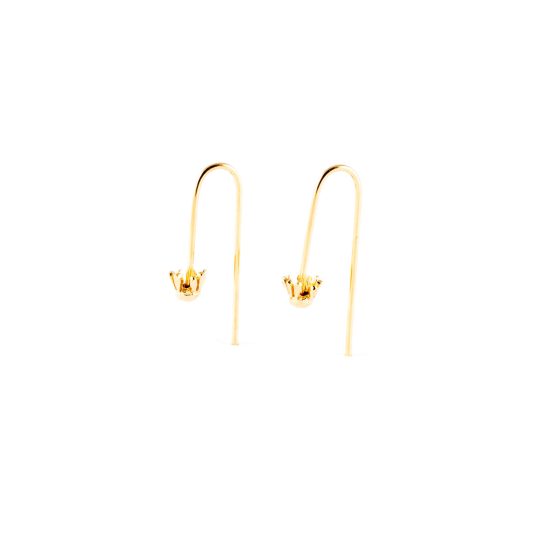 small chamomile earrings