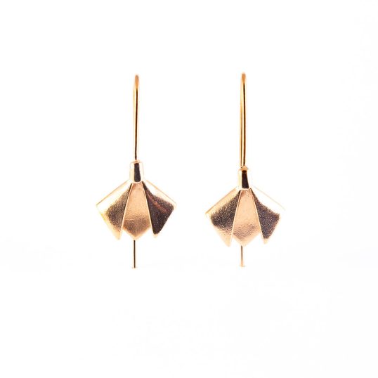 Golden (rose gold) Snowdrop Earring