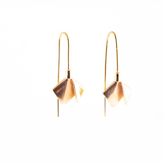 Golden (rose gold) Snowdrop Earring