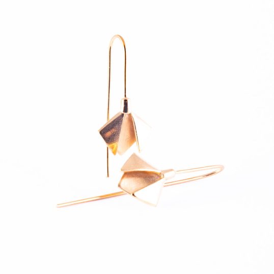 Golden (rose gold) Snowdrop Earring