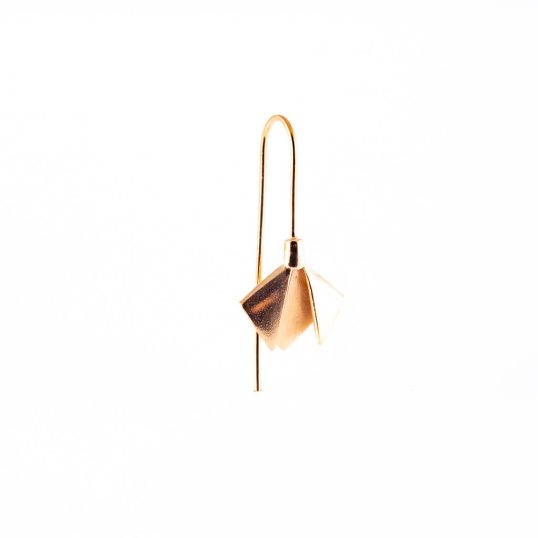 Golden (rose gold) Snowdrop Earring