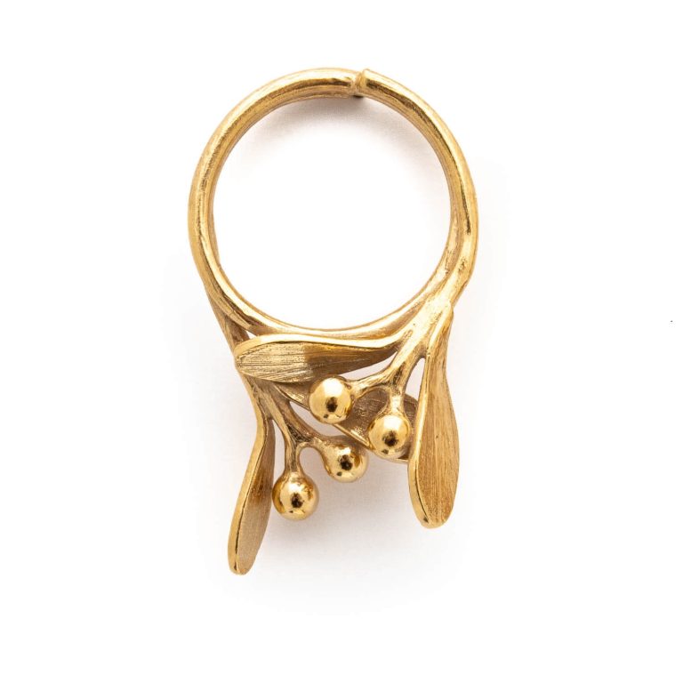 Mistletoe Wreath Earrings